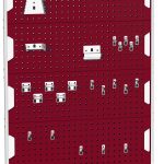 16917201.24V - Perfo Panel Rack Double Sided & Hook Kit