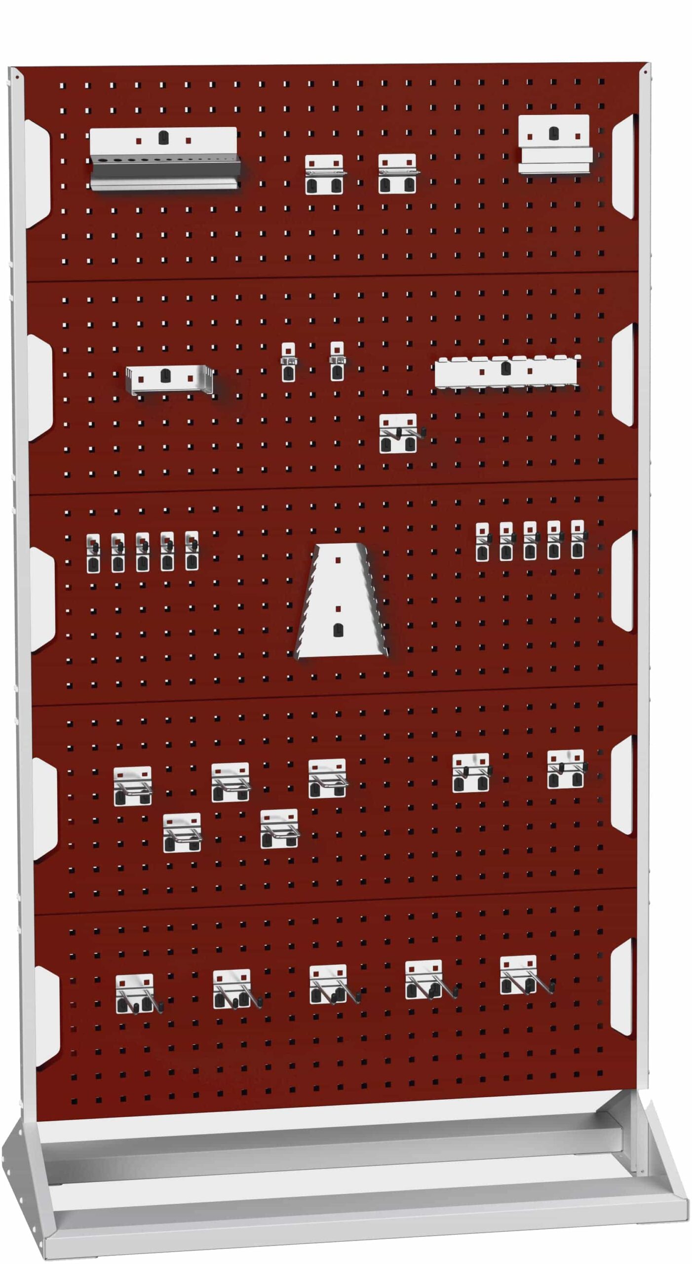 16917202.24-scaled-1.jpg 16917202.24V - Perfo Panel Rack Double Sided & Hook Kit - Image 1