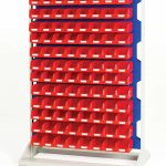 16917221.11V - Louvre Panel Rack Double Sided & Bin Kit