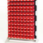 16917221.19V - Louvre Panel Rack Double Sided & Bin Kit