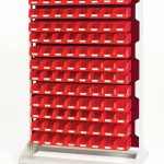 16917221.24V - Louvre Panel Rack Double Sided & Bin Kit