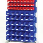 16917223.11V - Louvre Panel Rack Double Sided & Bin Kit