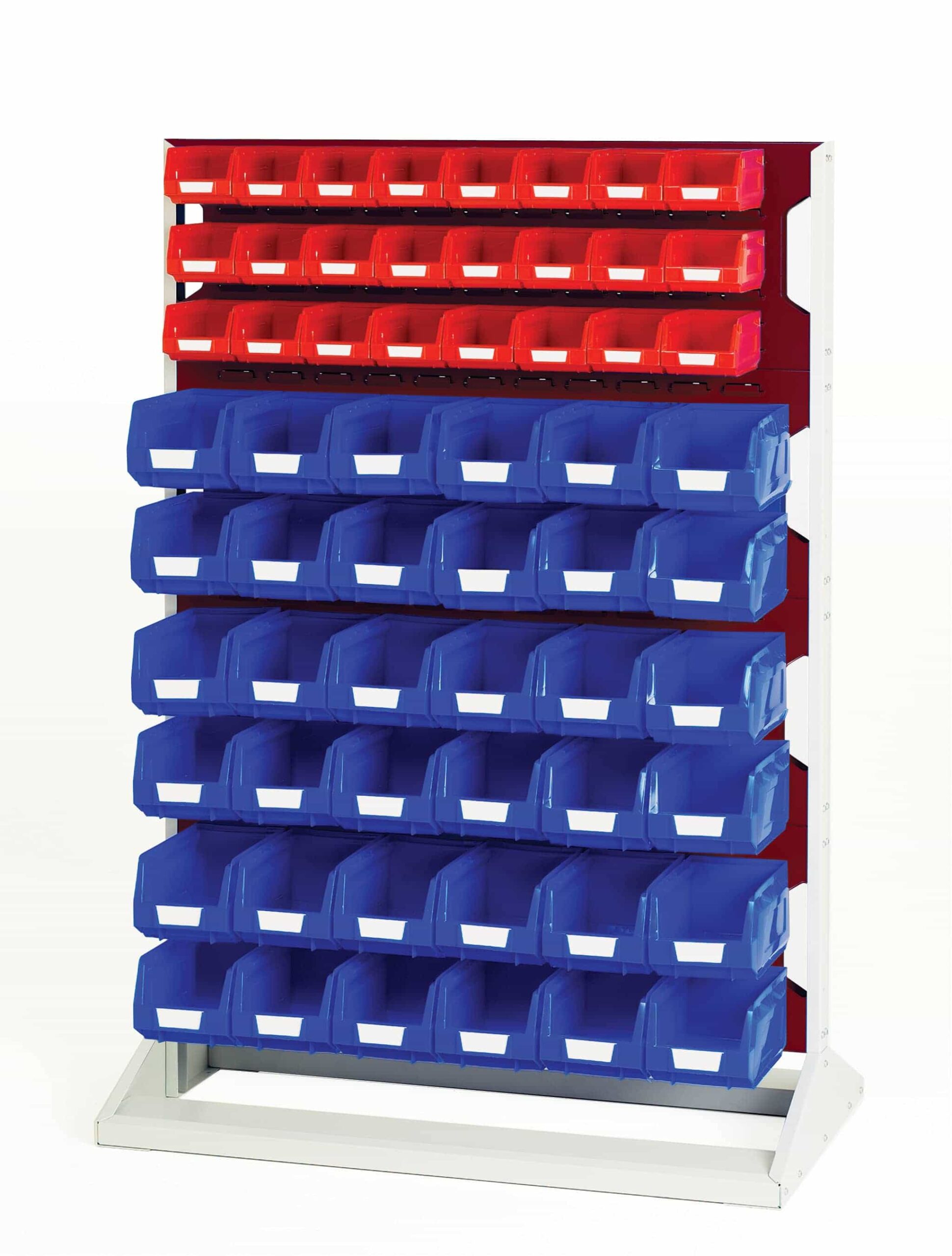 16917223.24-scaled-1.jpg 16917223.24V - Louvre Panel Rack Double Sided & Bin Kit - Image 1