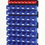 16917225.19V - Louvre Panel Rack Double Sided & Bin Kit