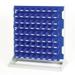 16917228.11V - Louvre Panel Rack Double Sided & Bin Kit