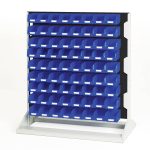 16917228.19V - Louvre Panel Rack Double Sided & Bin Kit