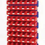 16917232.11V - Louvre Panel Rack Double Sided & Bin Kit