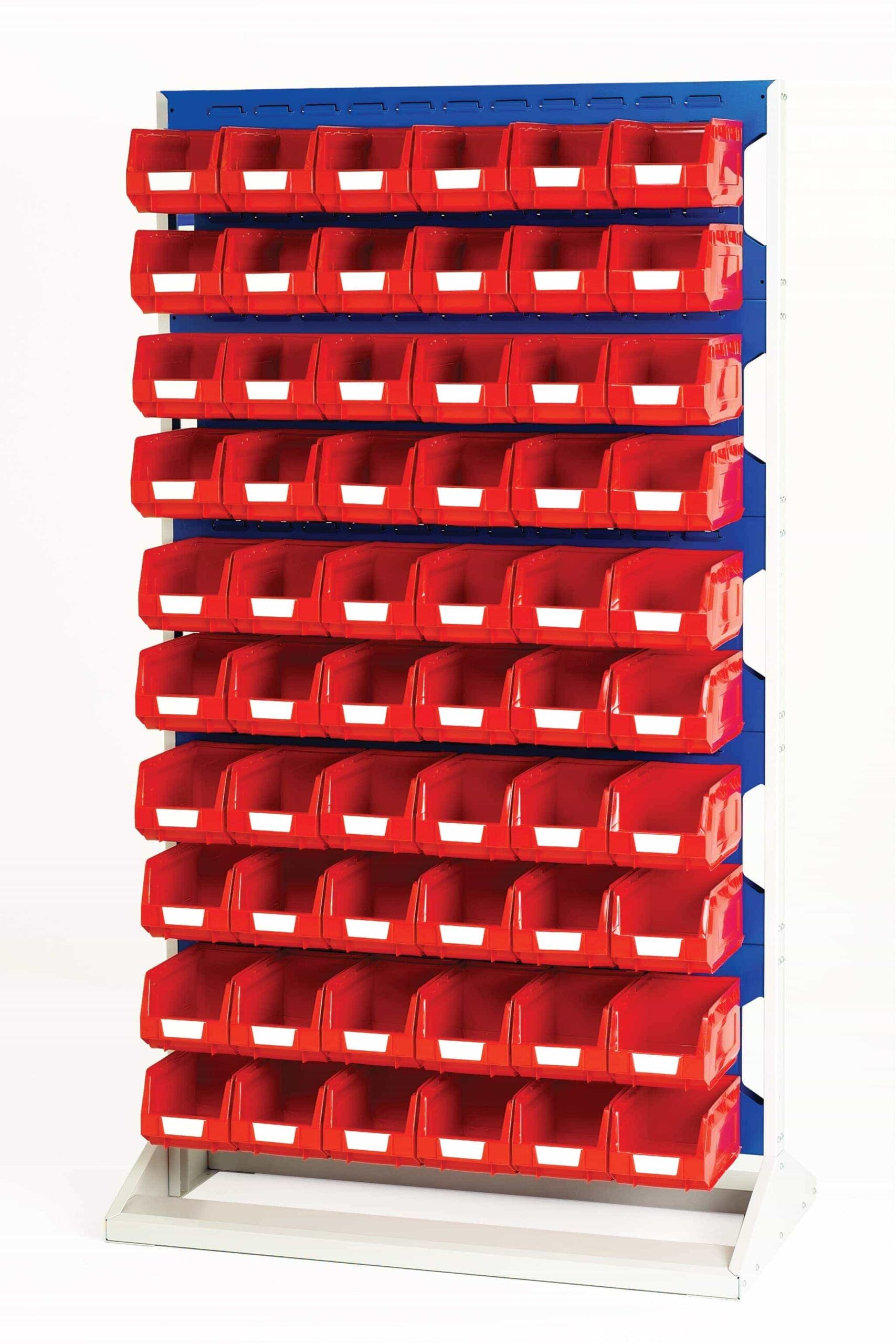 16917232.11-scaled-1.jpg 16917232.11V - Louvre Panel Rack Double Sided & Bin Kit - Image 1