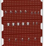 16917301.24V - Perfo Panel Rack Single Sided & Hook Kit