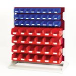 16917320.24V - Louvre Panel Rack Single Sided & Bin Kit