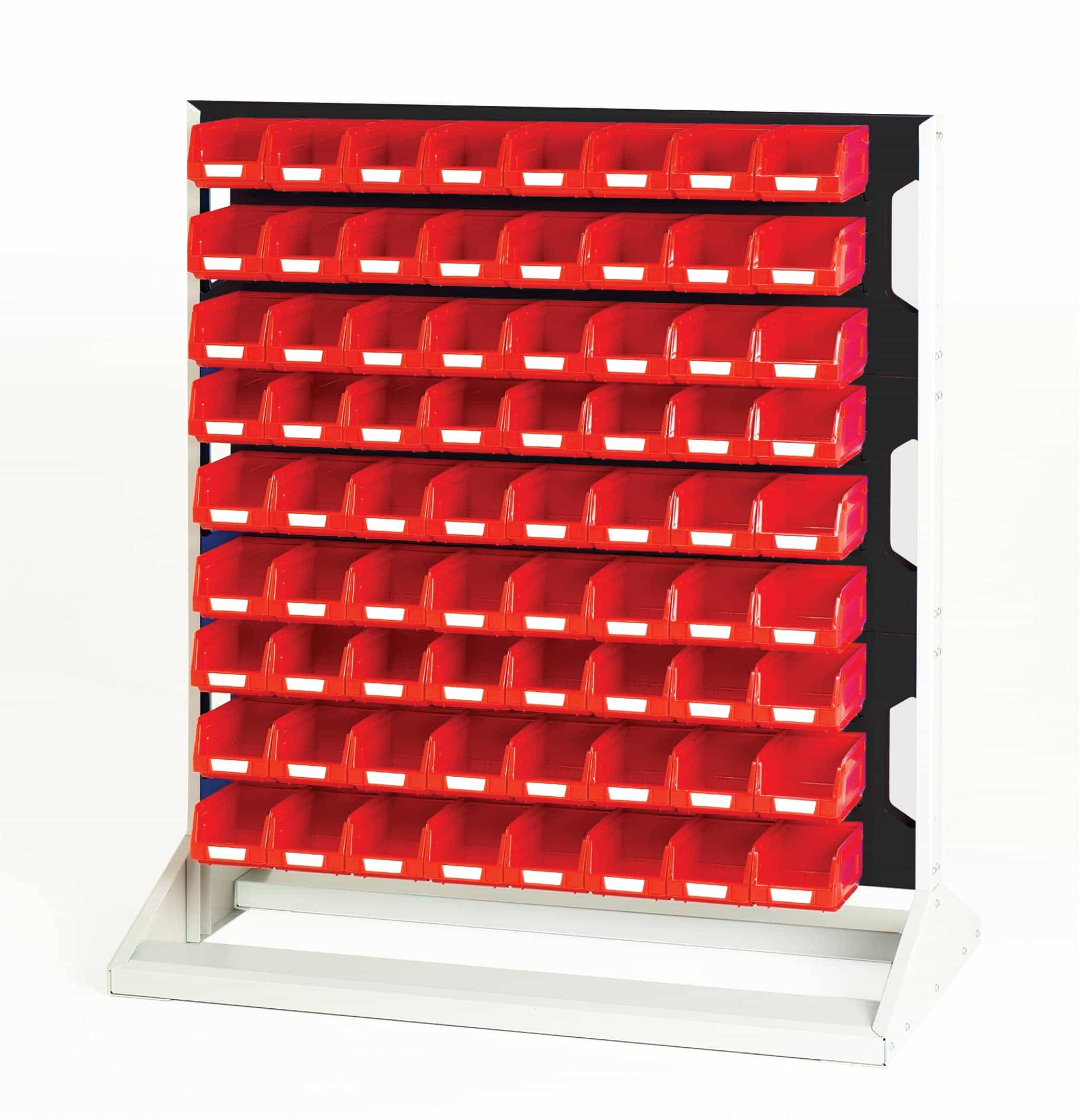 16917321.19.jpg 16917321.19V - Louvre Panel Rack Single Sided & Bin Kit - Image 1