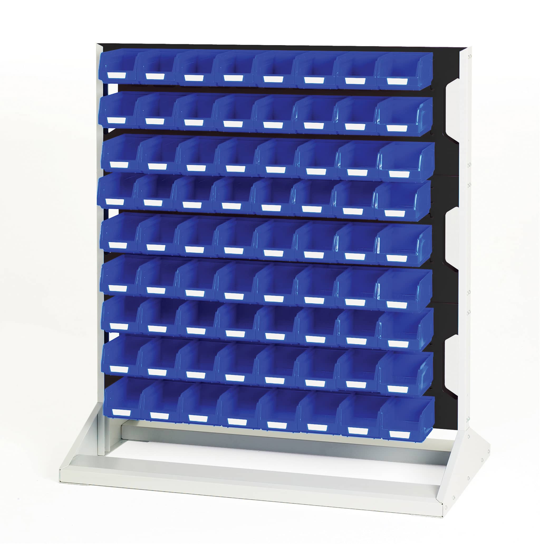 16917322.19.jpg 16917322.19V - Louvre Panel Rack Single Sided & Bin Kit - Image 1