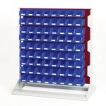 16917322.24V - Louvre Panel Rack Single Sided & Bin Kit