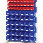 16917323.11V - Louvre Panel Rack Single Sided & Bin Kit