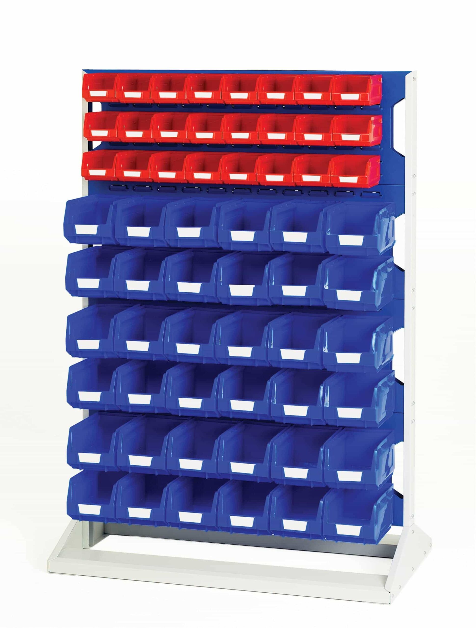 16917323.11-scaled-1.jpg 16917323.11V - Louvre Panel Rack Single Sided & Bin Kit - Image 1