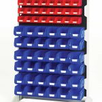 16917323.19V - Louvre Panel Rack Single Sided & Bin Kit