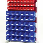 16917323.24V - Louvre Panel Rack Single Sided & Bin Kit