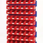 16917327.11V - Louvre Panel Rack Single Sided & Bin Kit