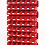 16917327.24V - Louvre Panel Rack Single Sided & Bin Kit