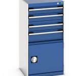 40010043.11V - Cubio Drawer-Door Cabinet
