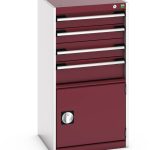 40010043.24V - Cubio Drawer-Door Cabinet