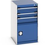 40018043.11V - Cubio Drawer-Door Cabinet