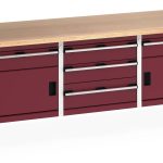 41002064.24V - Cubio Storage Bench (Mpx)
