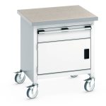 41002090.16V - Cubio Mobile Storage Bench (Lino)