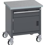 41002090.77V - Cubio Mobile Storage Bench (Lino)