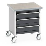 41002093.19V - Cubio Mobile Storage Bench (Lino)
