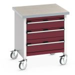 41002093.24V - Cubio Mobile Storage Bench (Lino)