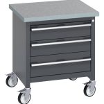 41002093.77V - Cubio Mobile Storage Bench (Lino)