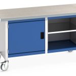 41002096.11V - Cubio Mobile Storage Bench (Lino)