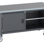 41002096.77V - Cubio Mobile Storage Bench (Lino)