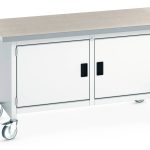 41002099.16V - Cubio Mobile Storage Bench (Lino)