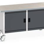 41002099.19V - Cubio Mobile Storage Bench (Lino)