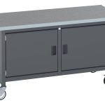 41002099.77V - Cubio Mobile Storage Bench (Lino)