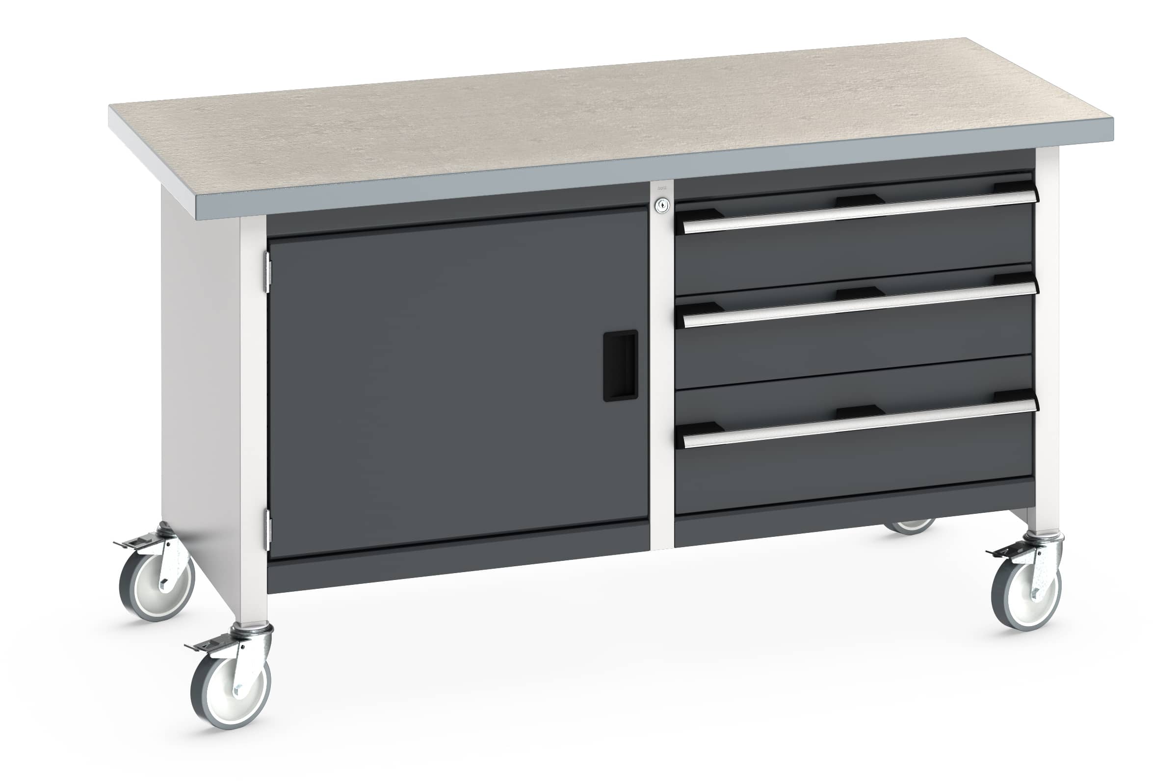 41002102.19.jpg 41002102.19V - Cubio Mobile Storage Bench (Lino) - Image 1