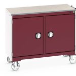 41006002.24V - Cubio Mobile Cabinet 50/50 (Lino)