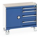 41006005.11V - Cubio Mobile Cabinet 50/50 (Lino)