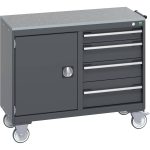 41006005.77V - Cubio Mobile Cabinet 50/50 (Lino)