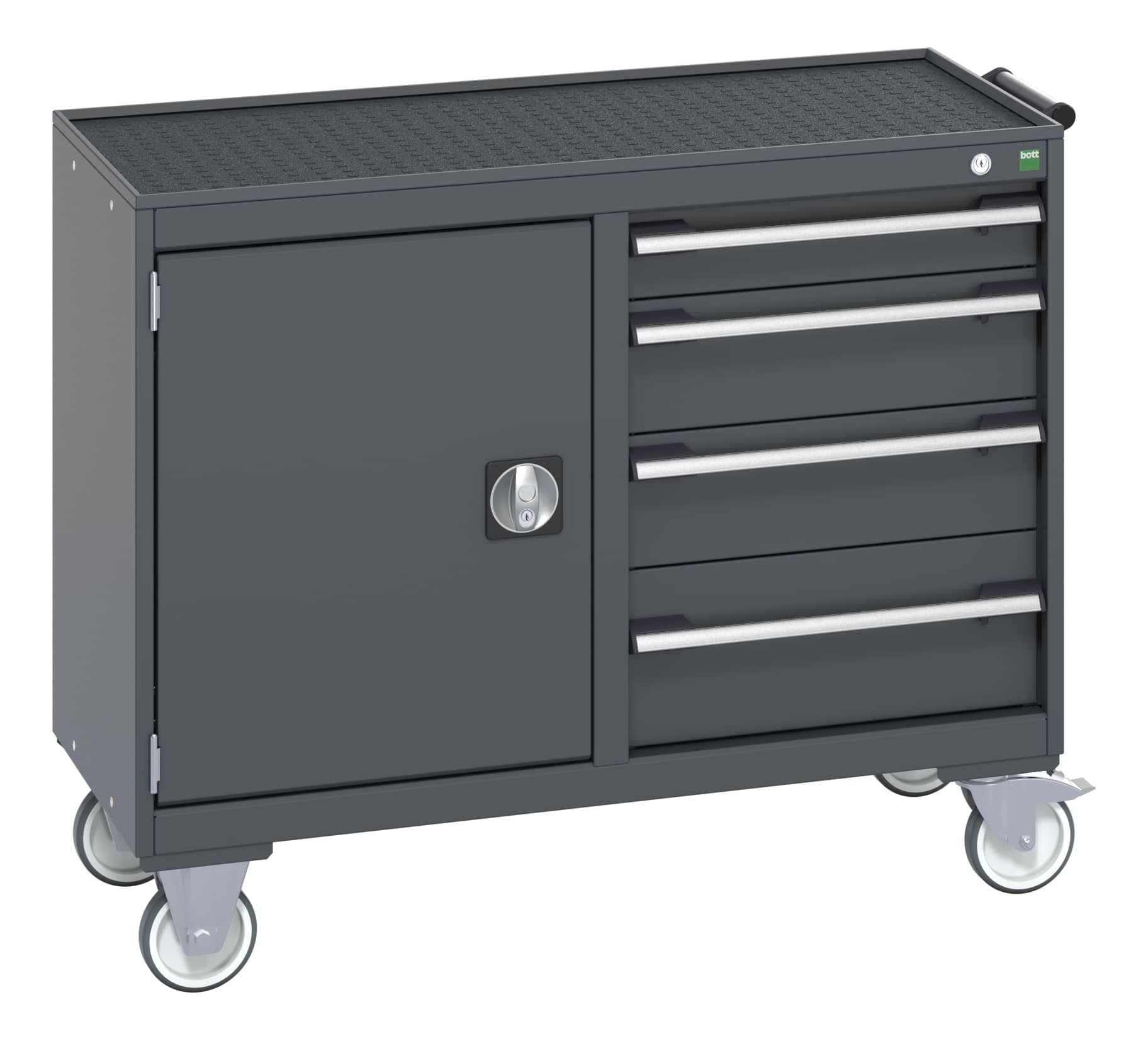 41006006.77.jpg 41006006.77V - Cubio Mobile Cabinet 50/50 (Top Tray) - Image 1