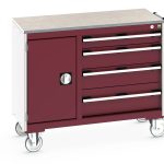 41006011.24V - Cubio Mobile Cabinet 40/60 (Lino)