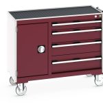 41006012.24V - Cubio Mobile Cabinet 40/60 (Top Tray)