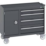 41006012.77V - Cubio Mobile Cabinet 40/60 (Top Tray)