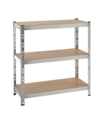 MAMMOTH ECONOMY SHELVING - 3 MDF Shelves - 900H x 900W x 400D - Image 2