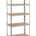 MAMMOTH ECONOMY SHELVING - 5 MDF Shelves - 1800H x 900W x 400D