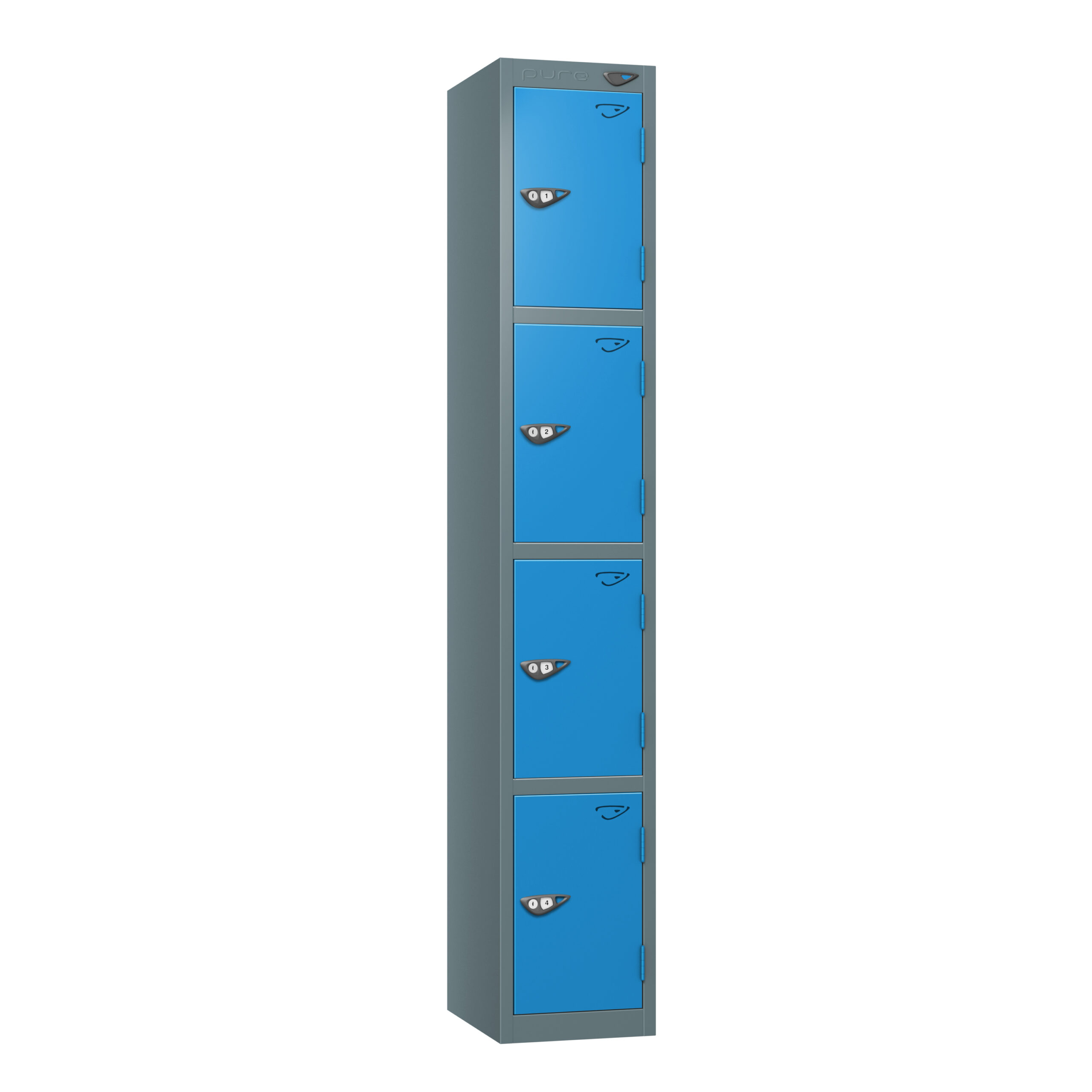 Pure-4D-SG-Cobalt-Blue-scaled-1.jpg 1-6 tier locker, 4 tier - Image 1