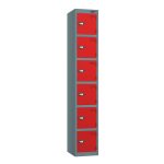 1-6 tier locker, 6 tier