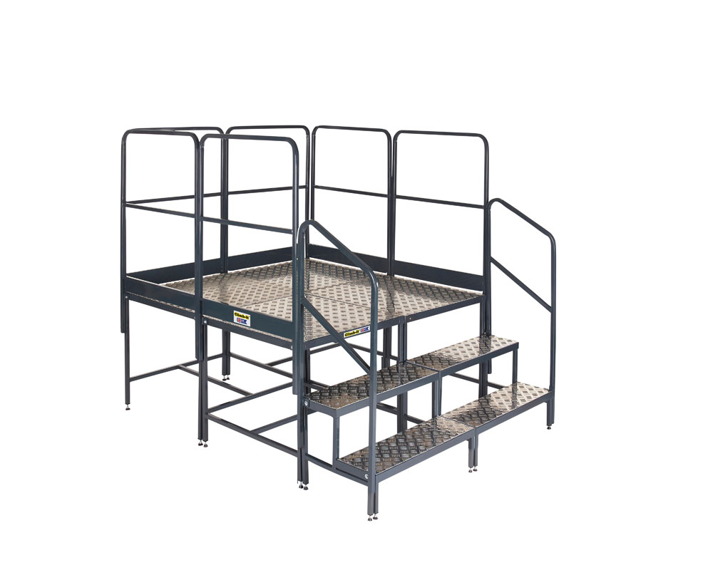 Climb-It UK Platform - Four Platforms Square (2 x 2) - Image 1
